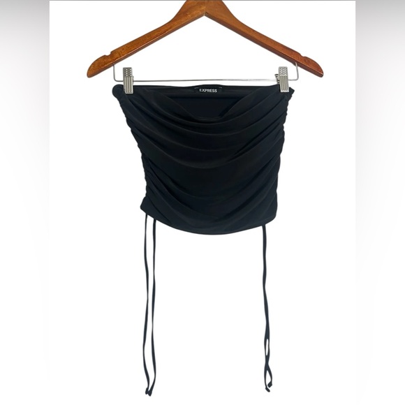 Express Tops - L18 EXPRESS BLACK Y2K TUBE TOP- XS- lingerie